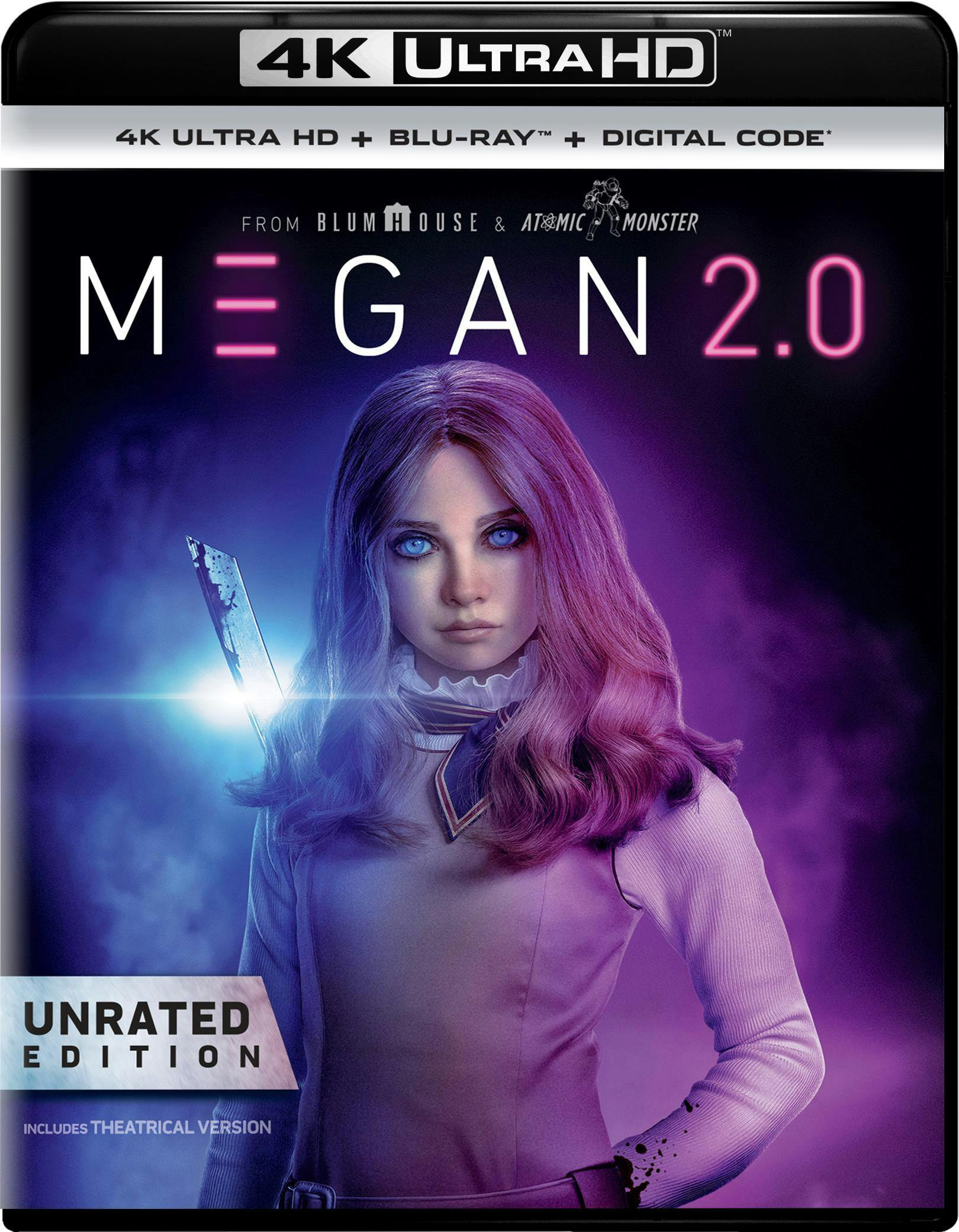 M3GAN 2.0 - Unrated Edition 4K Ultra HD + Blu-ray + Digital - UHD