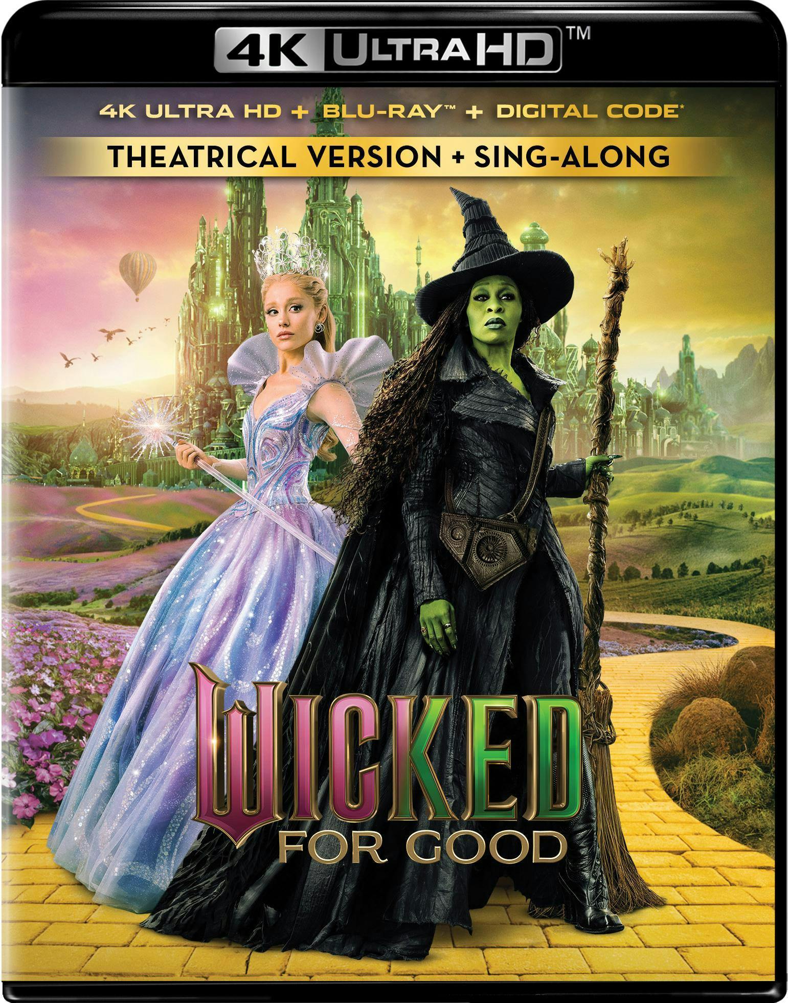 Wicked: For Good (4K Ultra HD + Blu-ray + Digital) - UHD