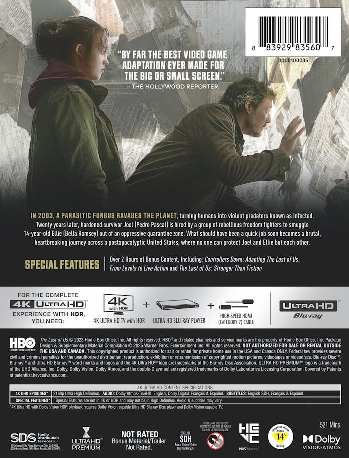 The Last of Us: The Complete First Season (Limited Edition 4K Ultra HD Steelbook) [UHD]