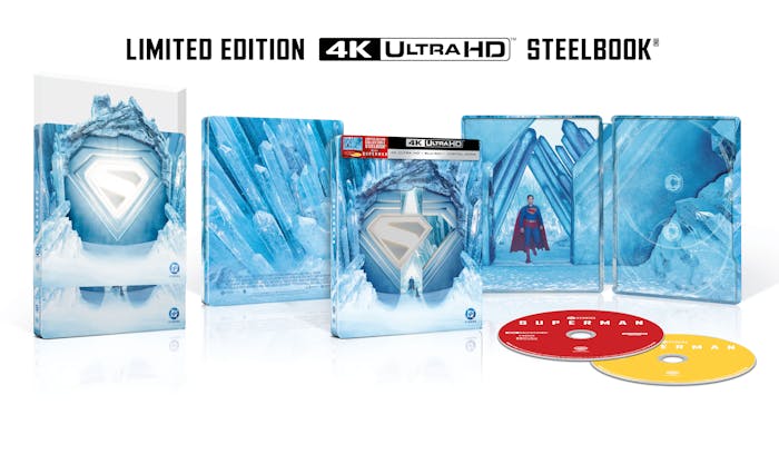 Superman (Limited Edition 4K Ultra HD Steelbook + Blu-ray + Digital) [UHD]
