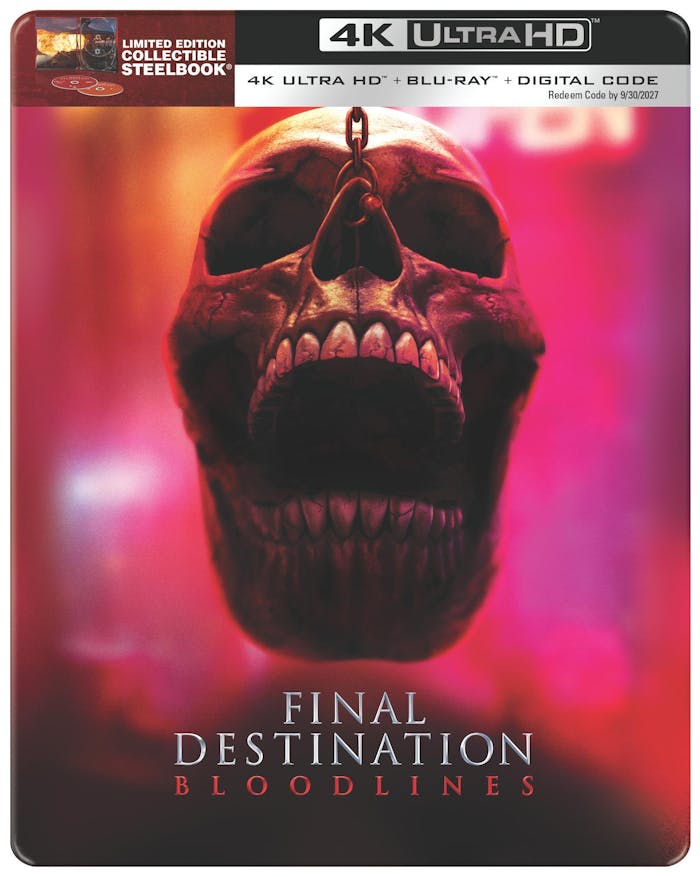 Final Destination: Bloodlines (Limited Edition 4K Ultra HD Steelbook + Blu-ray + Digital) [UHD]