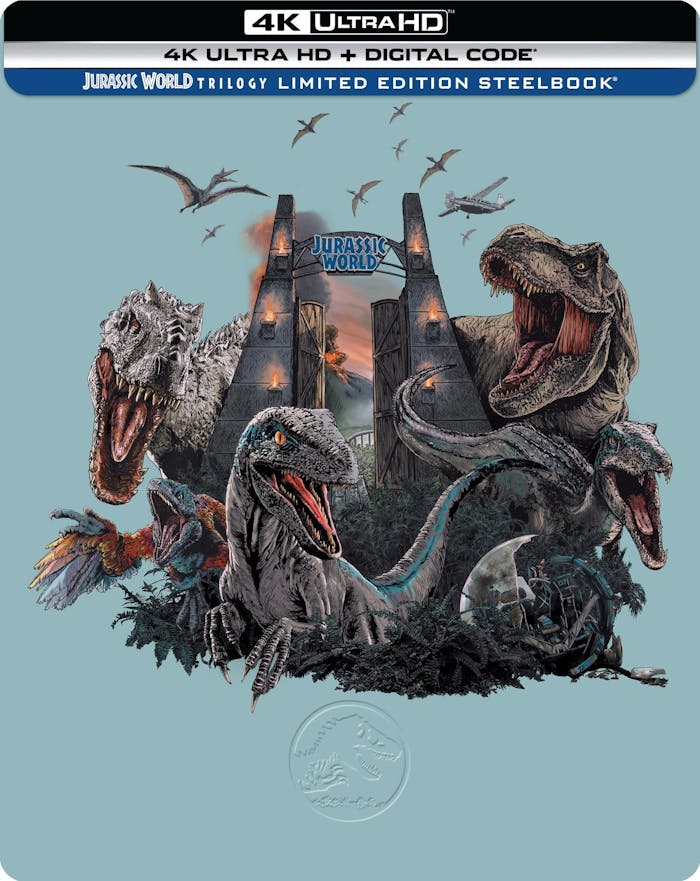 Jurassic World Trilogy (4K Ultra HD Steelbook + Digital) [UHD]