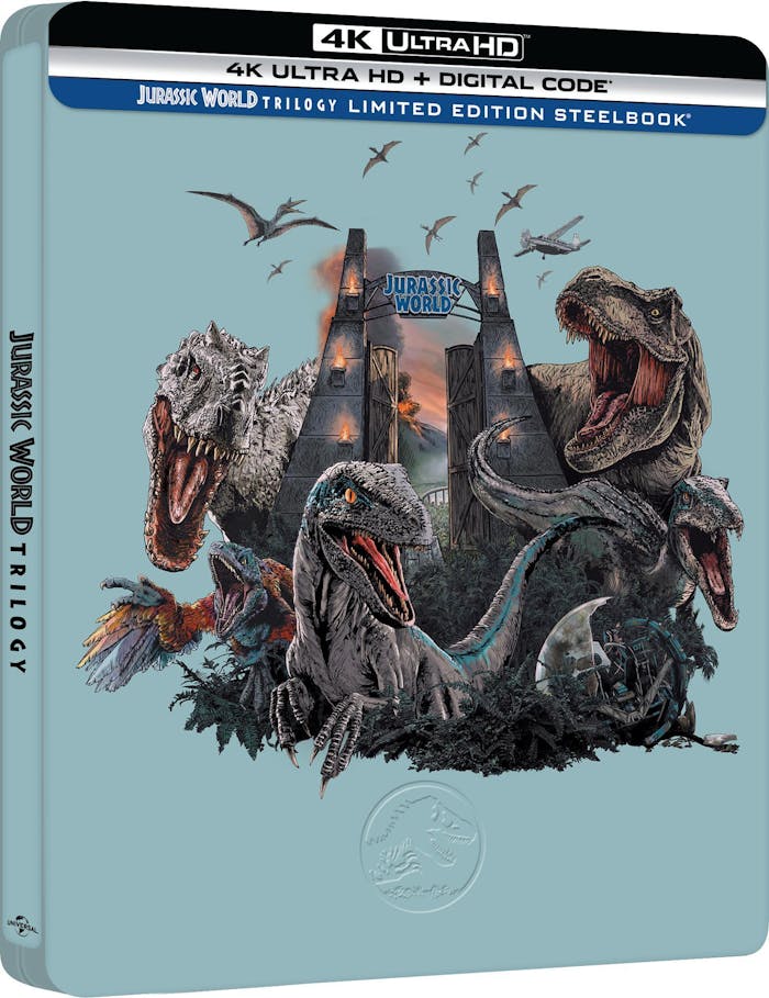 Jurassic World Trilogy (4K Ultra HD Steelbook + Digital) [UHD]