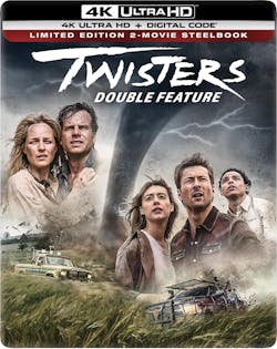 Twisters Double Feature (Limited Edition 4K Ultra HD Steelbook + Digital) [UHD]