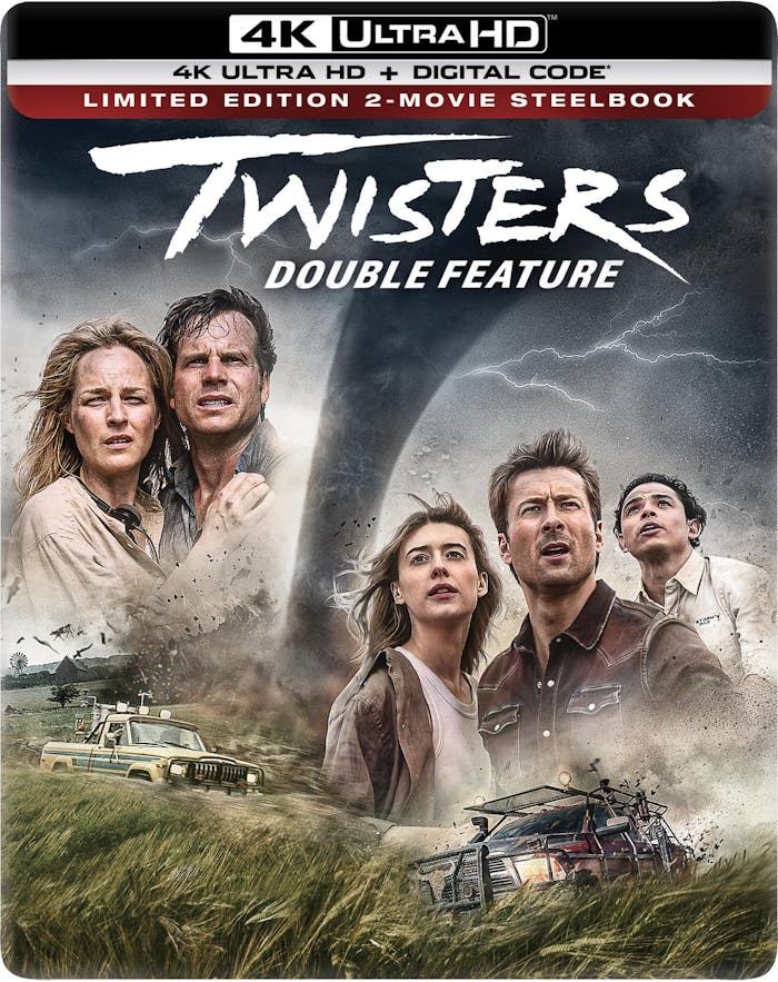 Twisters Double Feature (Limited Edition 4K Ultra HD Steelbook + Digital) [UHD]