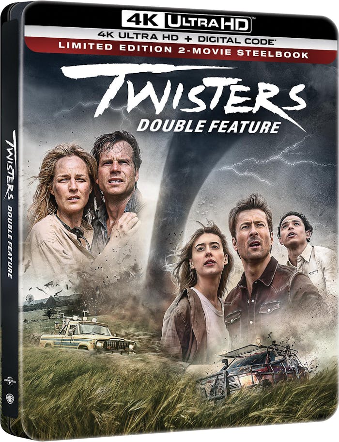 Twisters Double Feature (Limited Edition 4K Ultra HD Steelbook + Digital) [UHD]