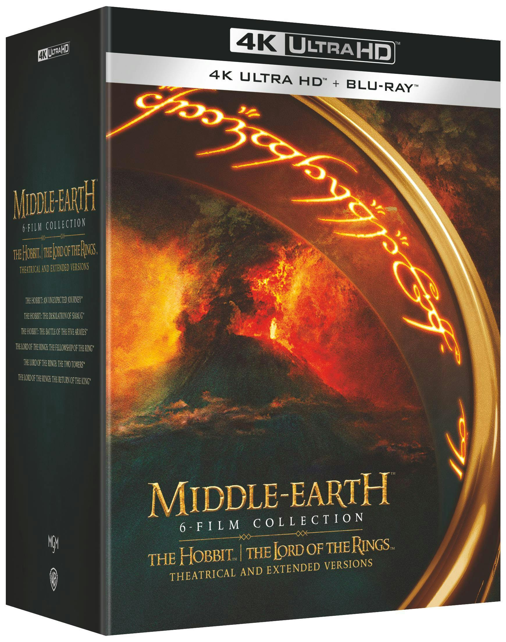Middle-Earth 6-Film Collection (4K Ultra HD) - UHD