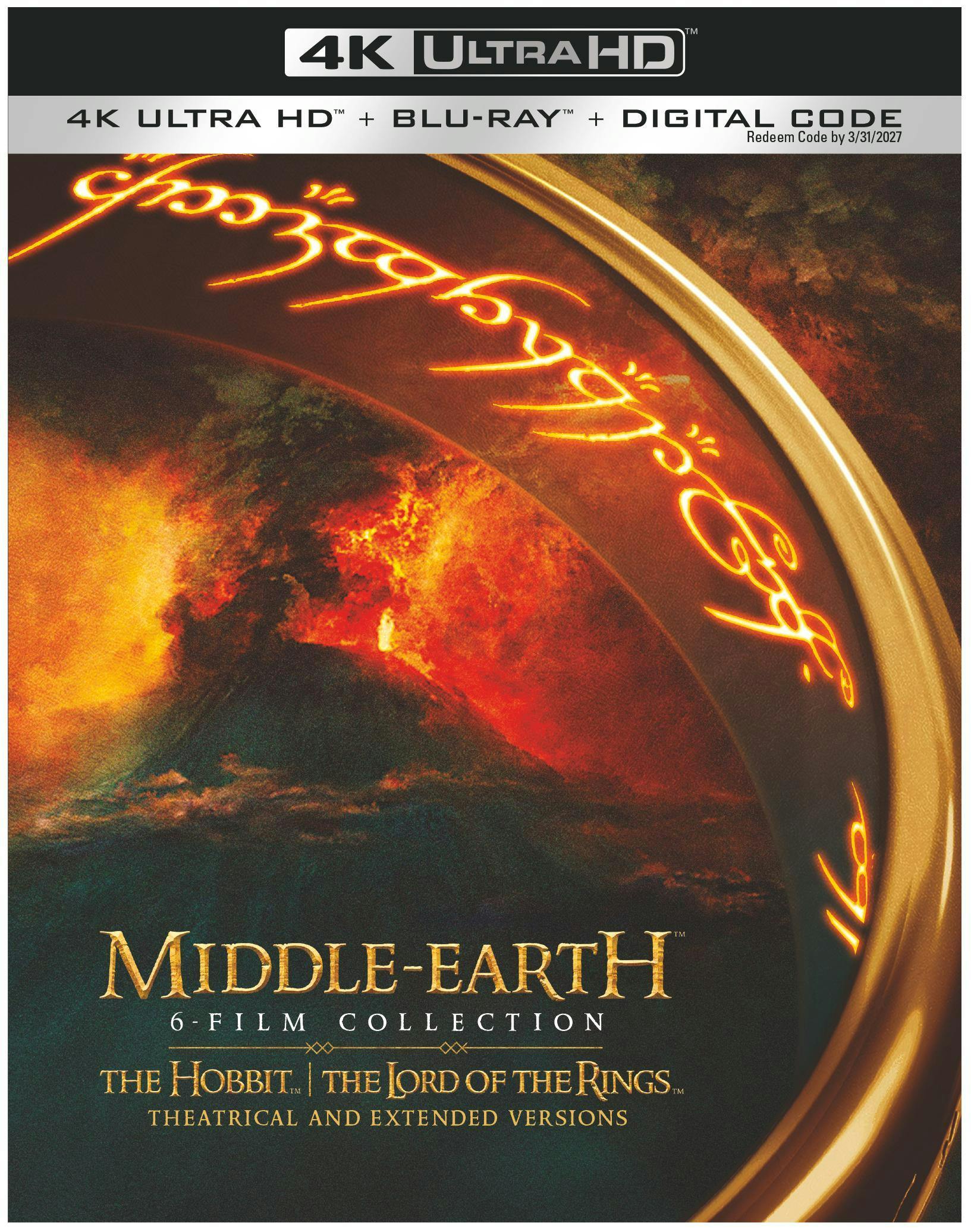 Middle-Earth 6-Film Collection (4K Ultra HD) - UHD