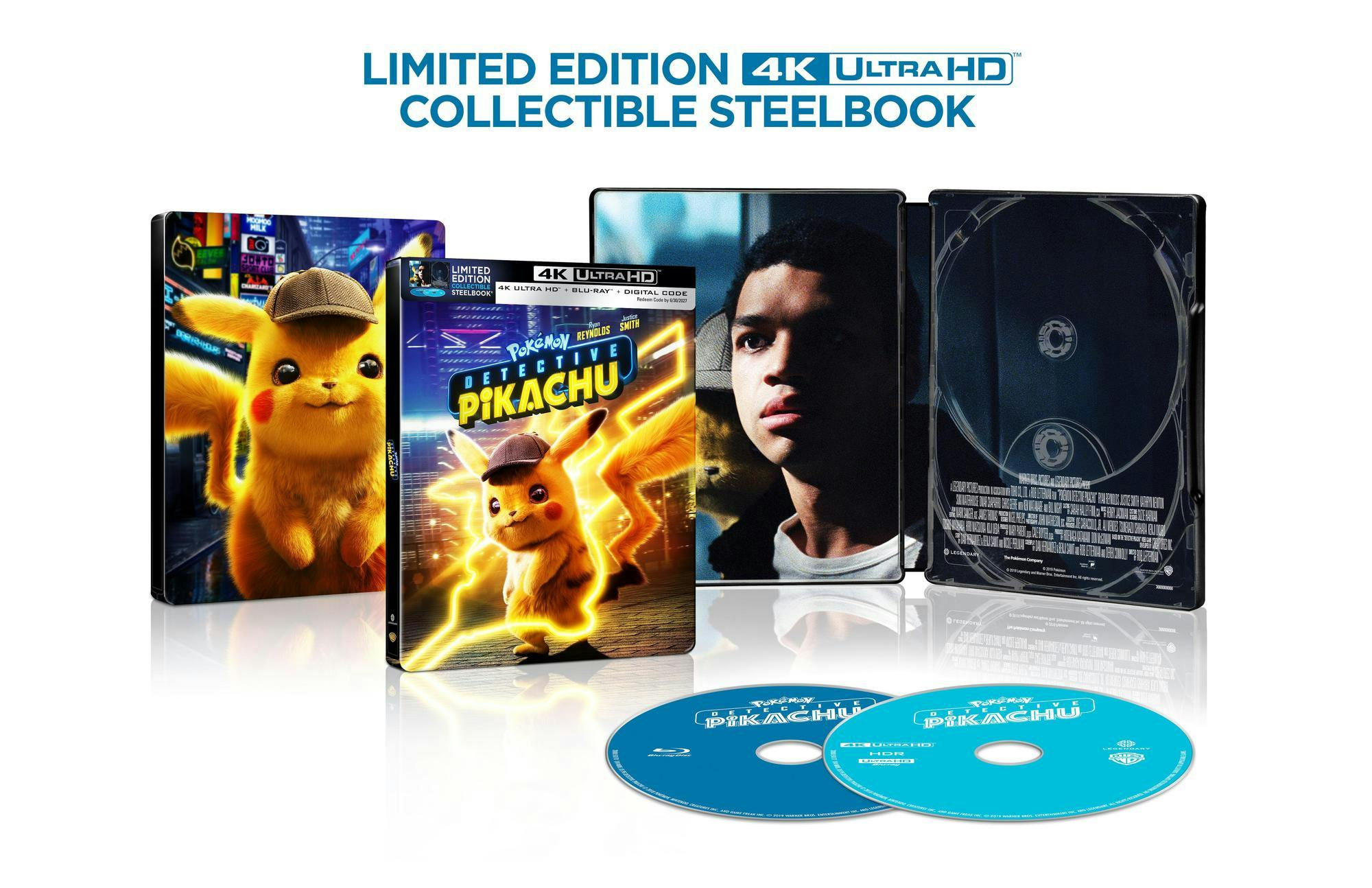 Pokemon Detective Pikachu (Limited Edition 4K Steelbook) - UHD