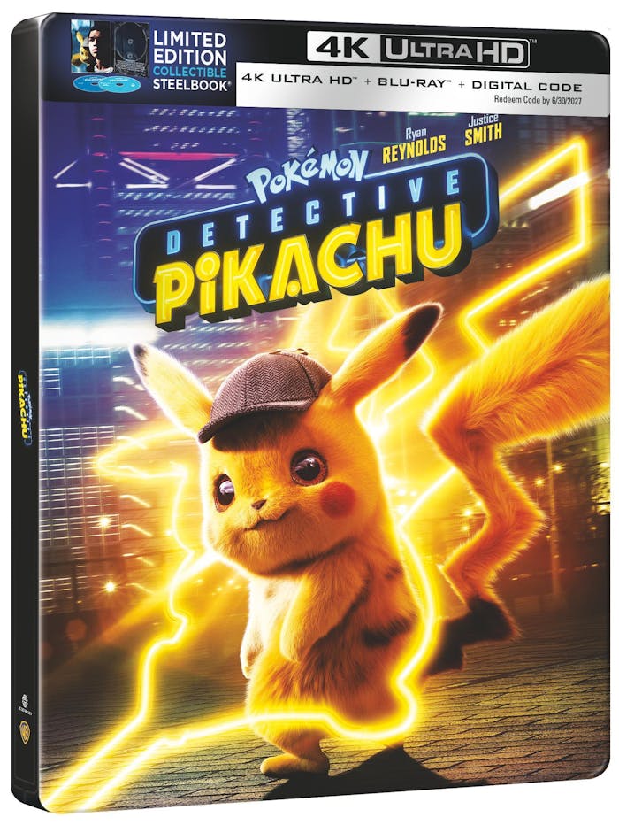 Pokemon Detective Pikachu (Limited Edition 4K Steelbook) [UHD]