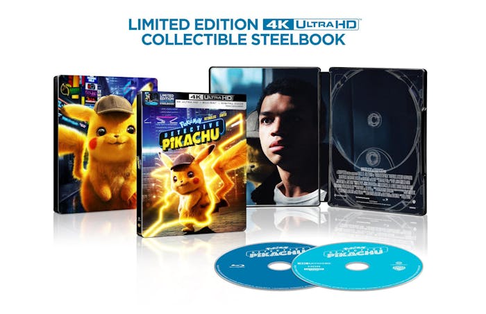 Pokemon Detective Pikachu (Limited Edition 4K Steelbook) [UHD]