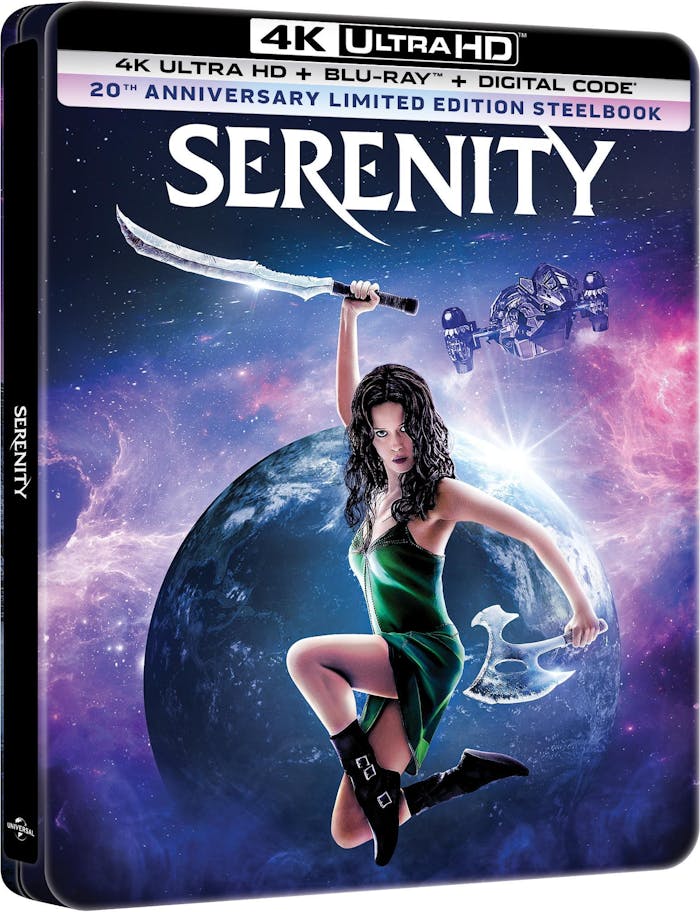Serenity (Limited Edition 4K Ultra HD Steelbook + Blu-ray + Digital) [UHD]