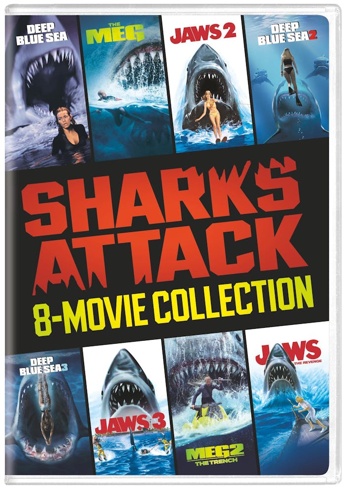 Sharks Attack 8-Film Collection [DVD]