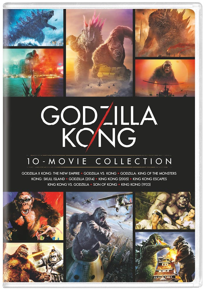Godzilla Kong 10-Film Cinematic Anthology [DVD]