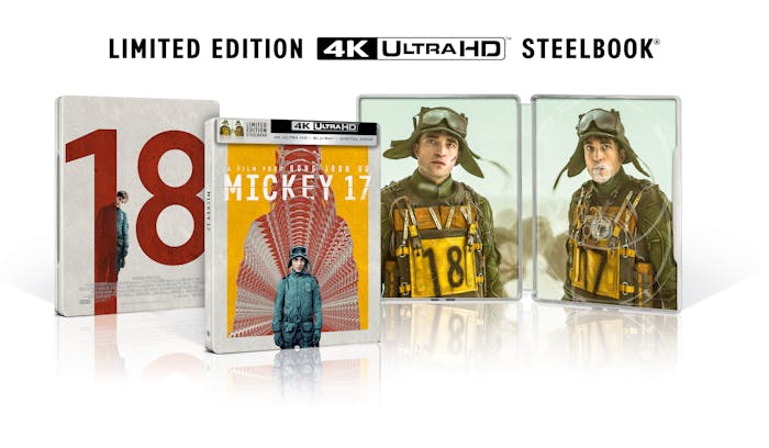 Mickey 17 (Limited Edition 4K Ultra HD Steelbook + Blu-ray) [UHD]