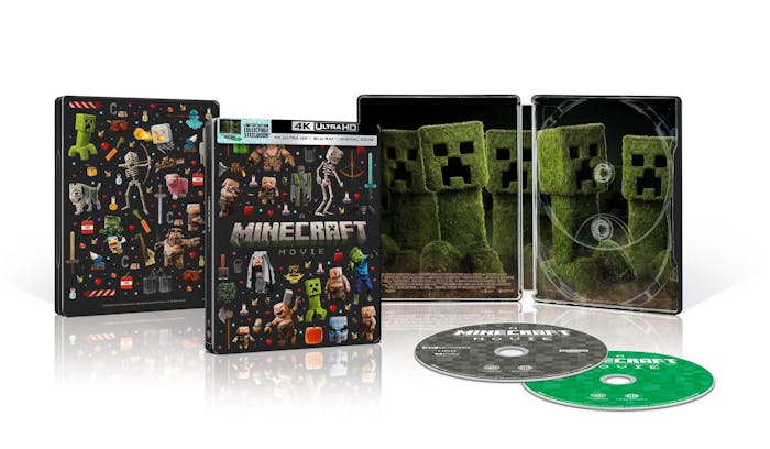 A Minecraft Movie (Limited Edition 4K Ultra HD Steelbook + Blu-ray) [UHD]