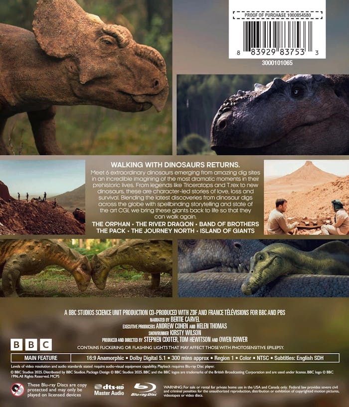 Walking With Dinosaurs (2025) [Blu-ray]