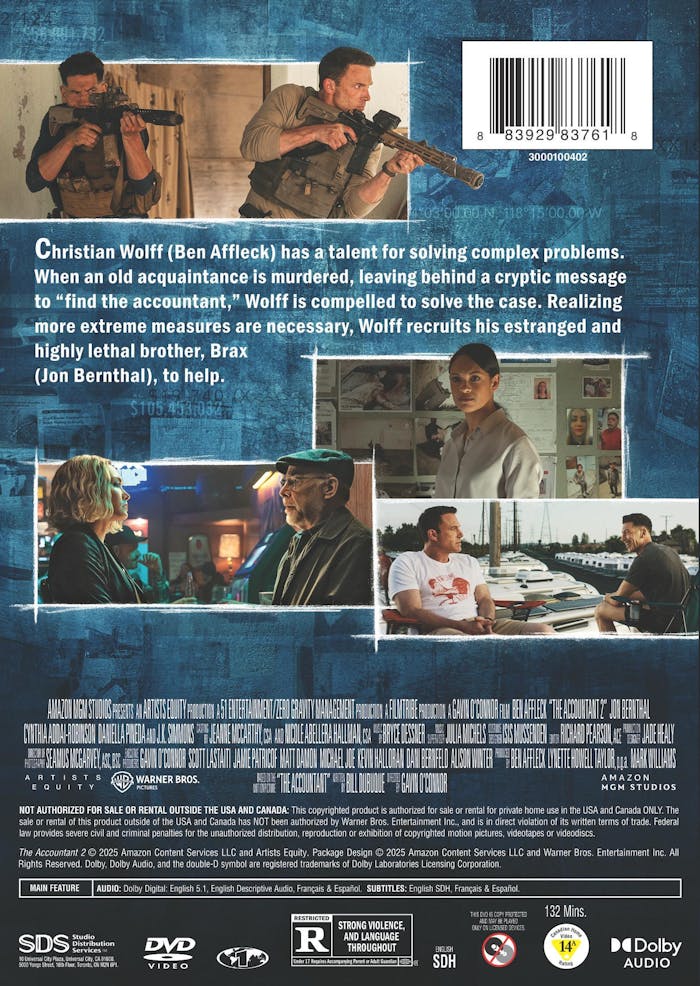 The Accountant [DVD]