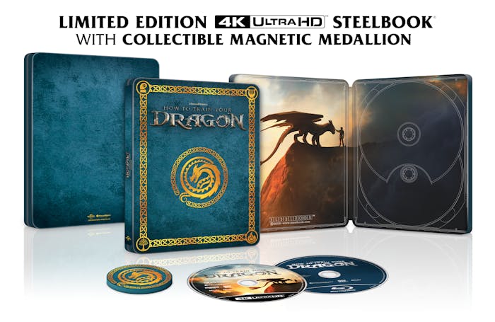 How To Train Your Dragon (Limited Edition 4K Ultra HD Steelbook + Blu-ray + Digital) [UHD]