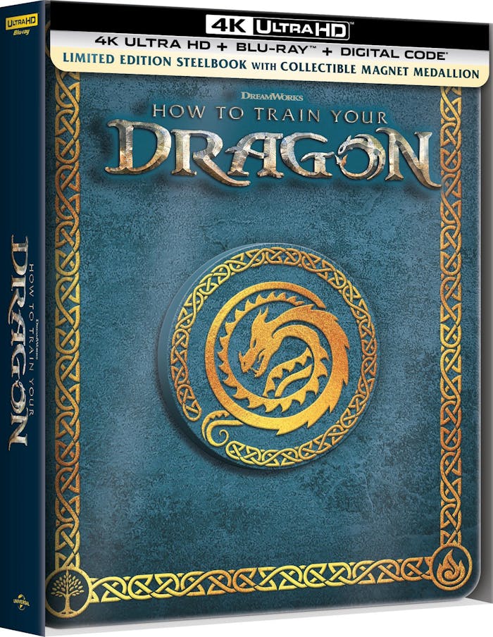 How To Train Your Dragon (Limited Edition 4K Ultra HD Steelbook + Blu-ray + Digital) [UHD]