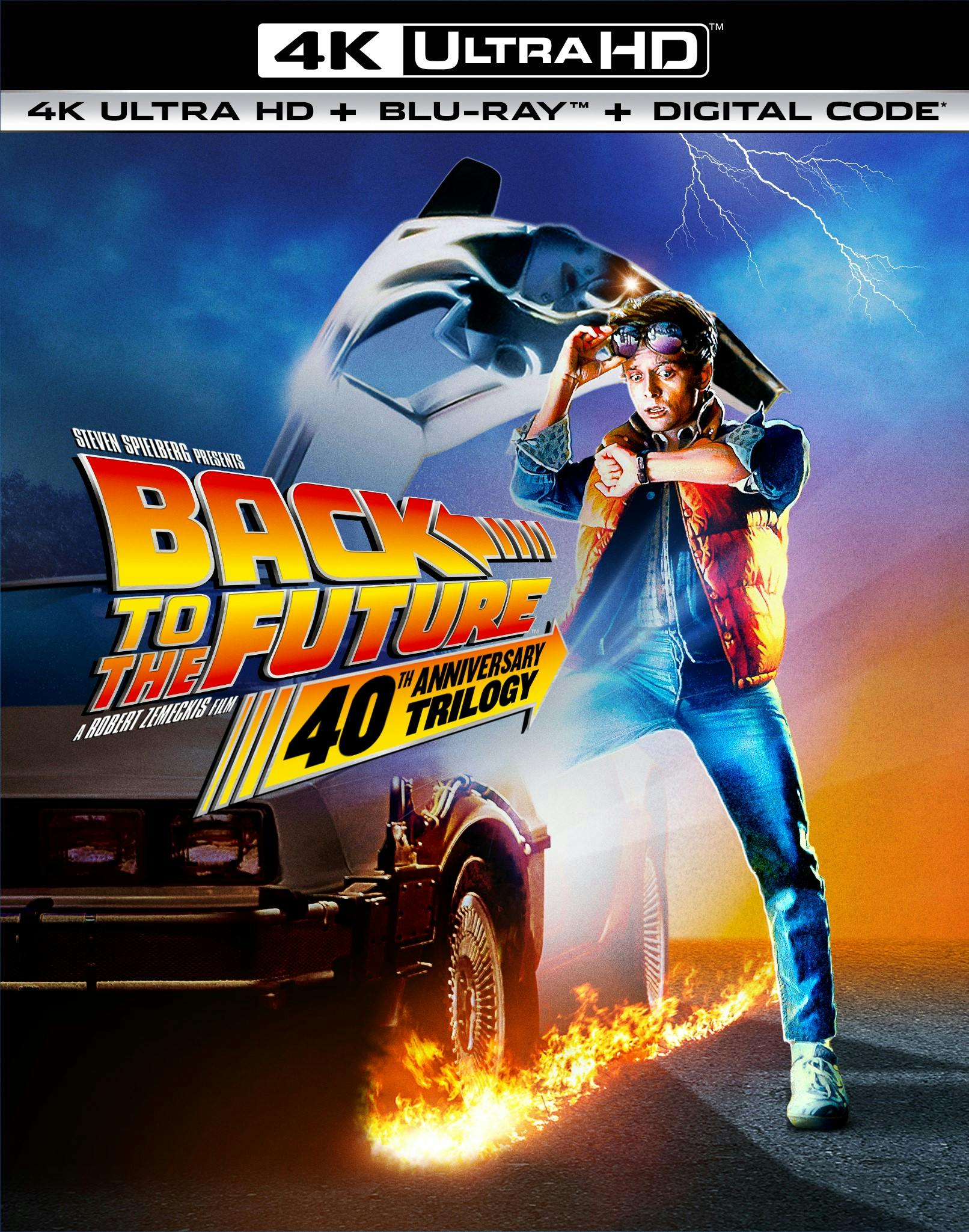 Back to the Future Trilogy - 40th Anniversary Edition 4K Ultra HD + Blu-ray + Digital (4K Ultra HD + Blu-ray + Digital) - UHD
