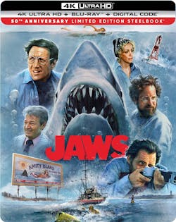 Jaws 50th Anniversary (Limited Edition Steelbook) [UHD]