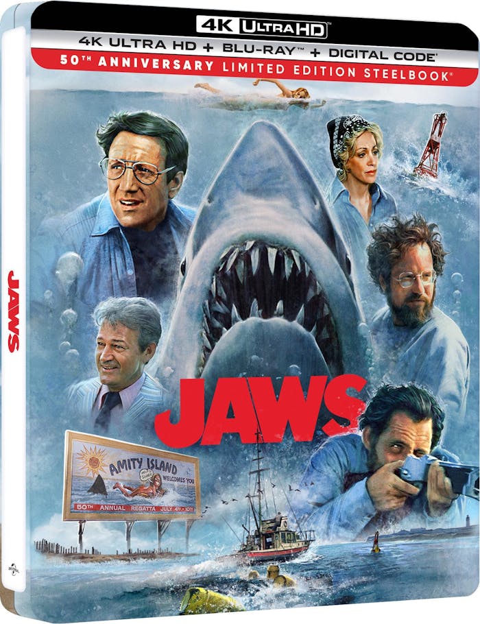 Jaws 50th Anniversary (Limited Edition Steelbook) [UHD]