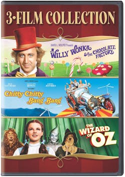 Chitty Chitty Bang Bang / Willy Wonka & The Chocolate Factory / Wizard of OZ  (Triple Feature) [DVD]