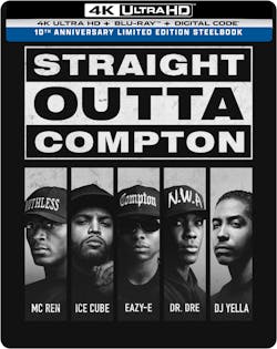Straight Outta Compton - 10th Anniversary (Limited Edition 4K Ultra HD Steelbook + Blu-ray + Digital