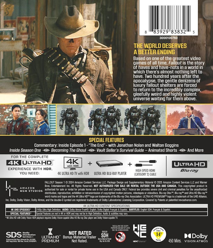 Fallout: The Complete First Season (4K Ultra HD) [UHD]