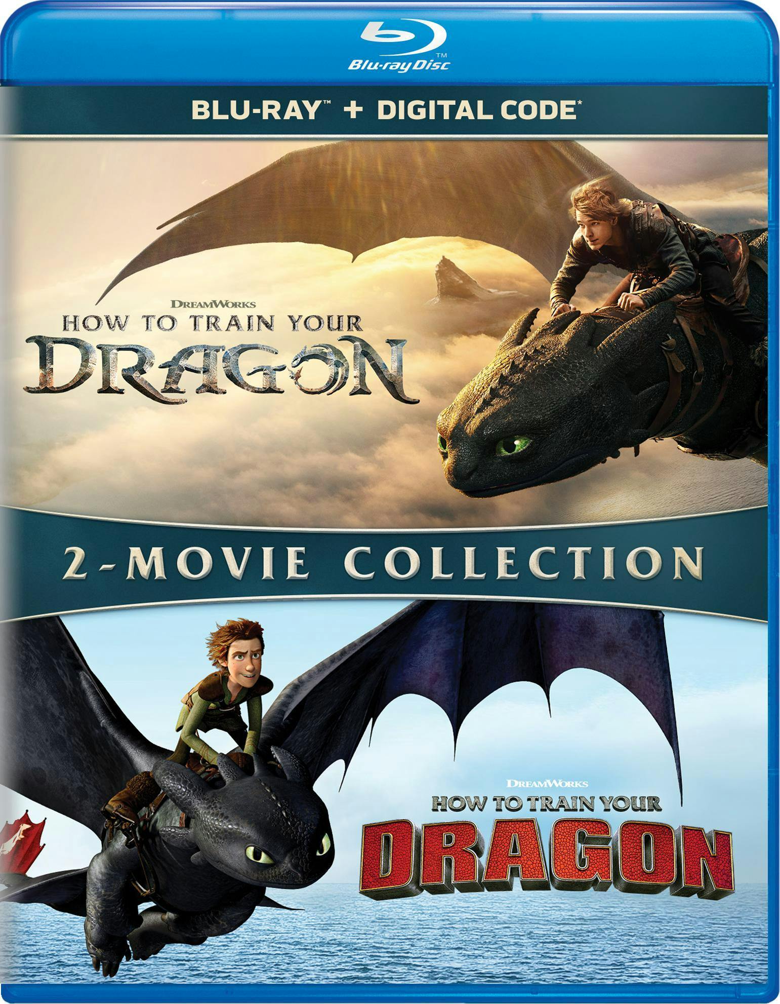 How to Train Your Dragon: 2-Movie Collection - Blu-ray + Digital (Blu-ray + Digital) - Blu-ray