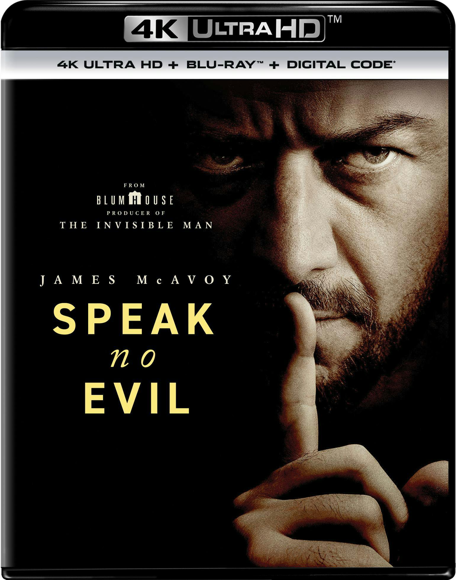 Speak No Evil - 4K Ultra HD + Blu-ray + Digital (4K Ultra HD + Blu-ray + Digital) - UHD