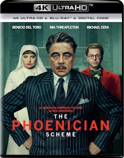The Phoenician Scheme (4K Ultra HD + Blu-ray + Digital) [UHD]