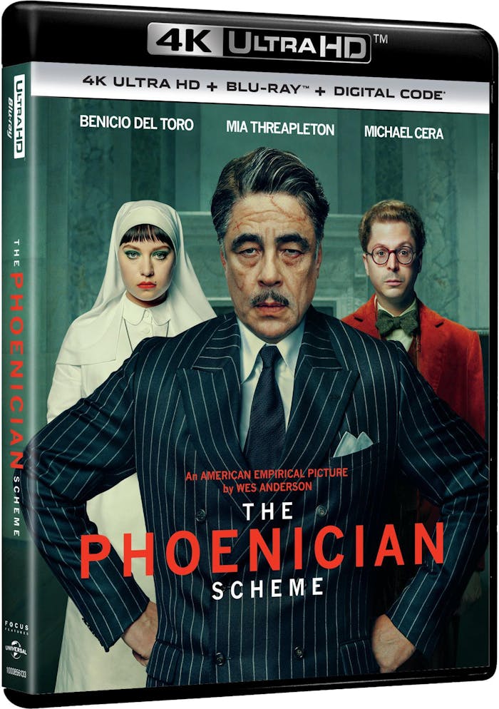 The Phoenician Scheme (4K Ultra HD + Blu-ray + Digital) [UHD]