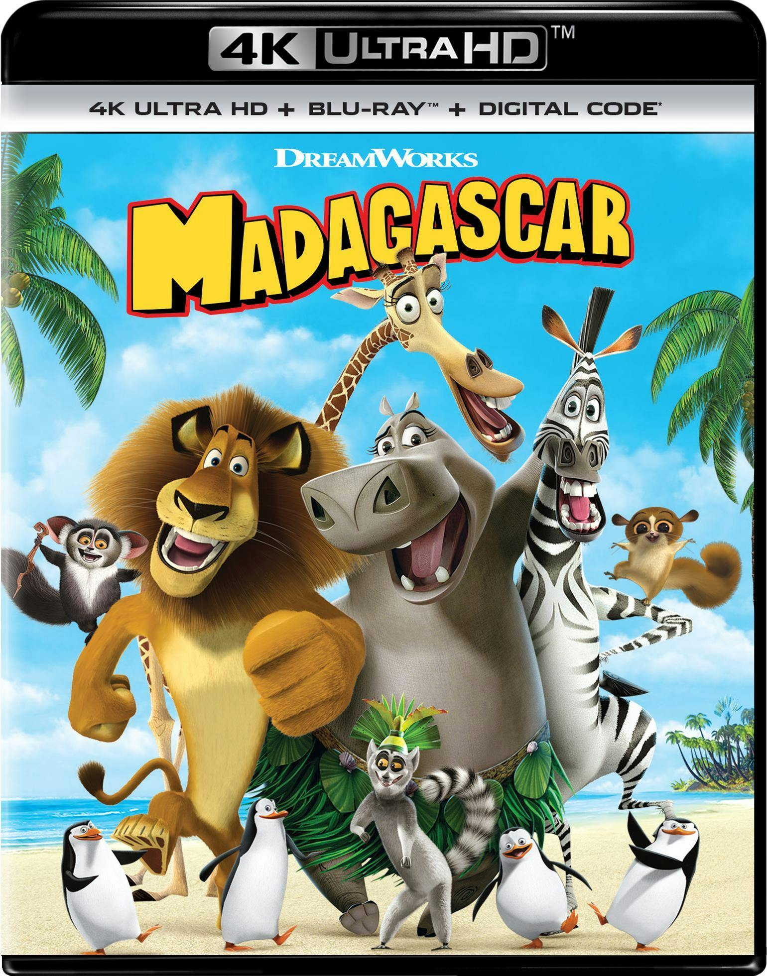 Madagascar - 4K Ultra HD + Blu-ray + Digital (4K Ultra HD + Blu-ray + Digital) - UHD