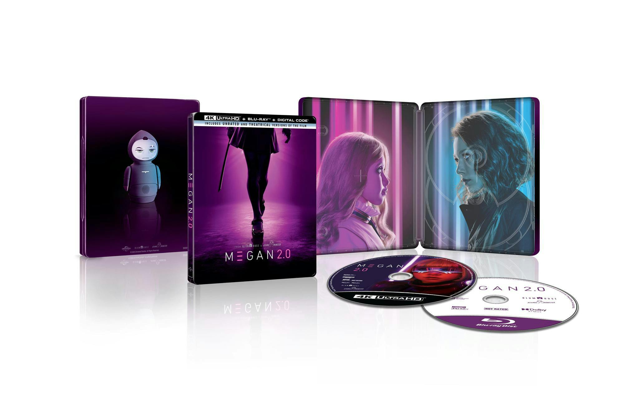 M3GAN 2.0 (Limited Edition 4K Ultra HD Steelbook) - UHD