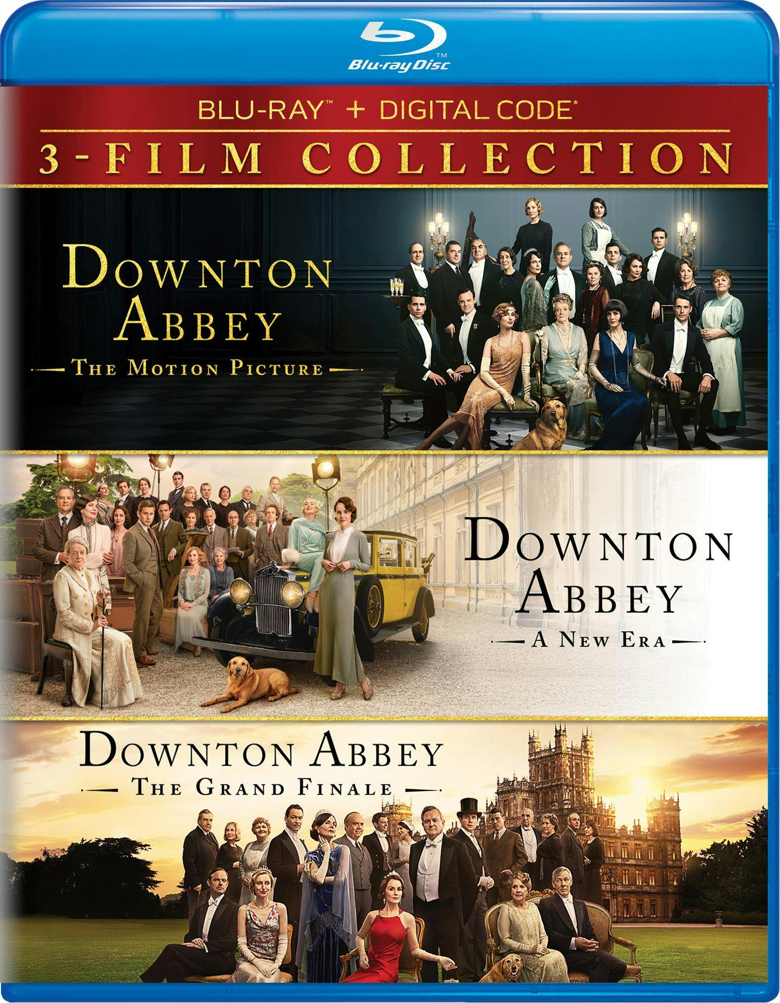 Downton Abbey 3-Film Collection - Blu-ray + Digital (Blu-ray + Digital) - Blu-ray
