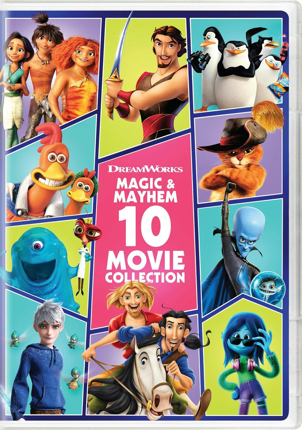 DreamWorks Magic & Mayhem 10-Movie Collection - DVD