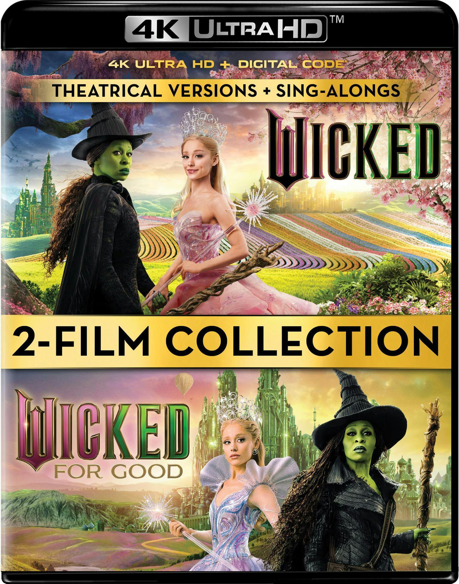 Wicked 2-Film Collection (4K Ultra HD + Digital) - UHD