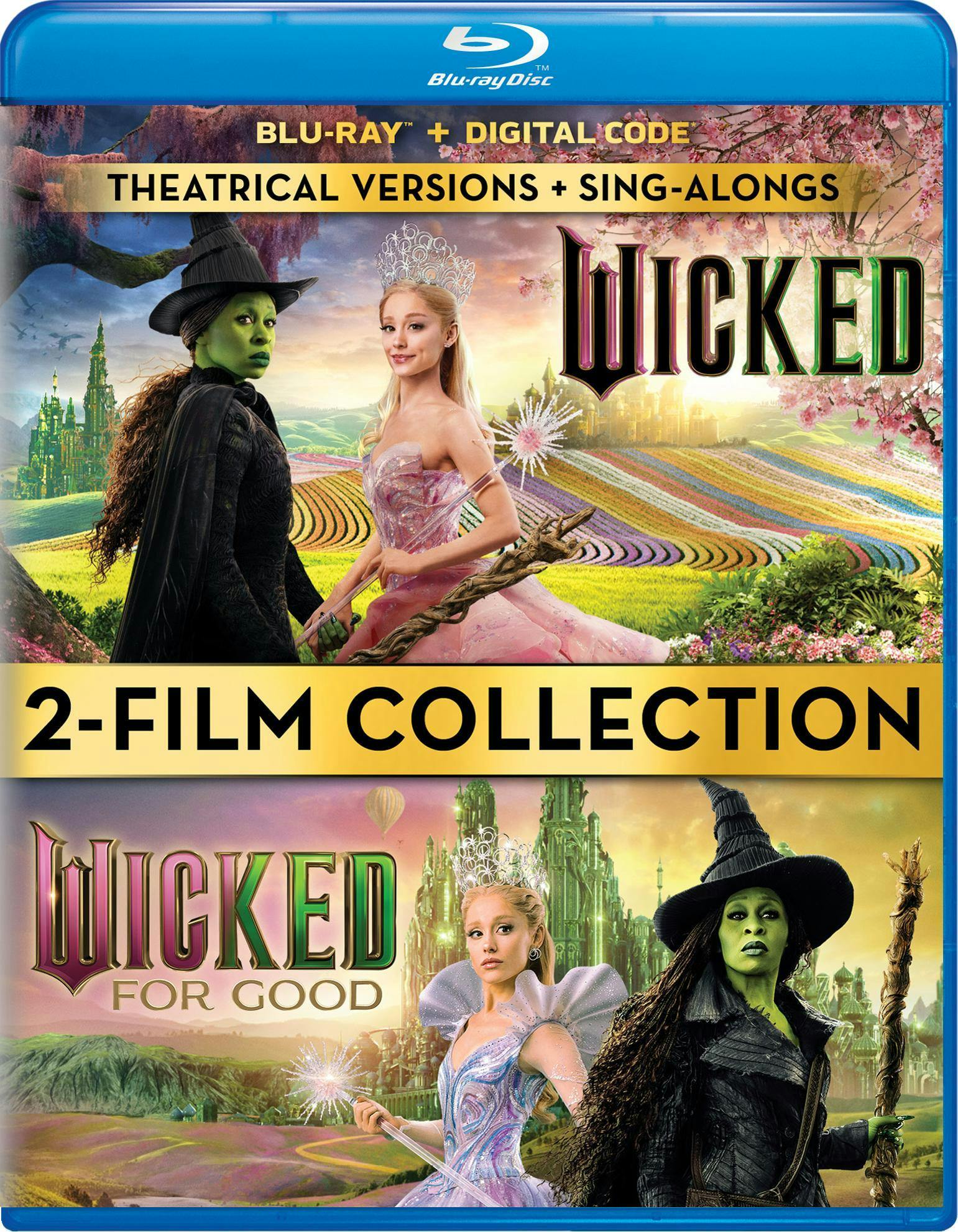 Wicked 2-Film Collection (Blu-ray + Digital) - Blu-ray