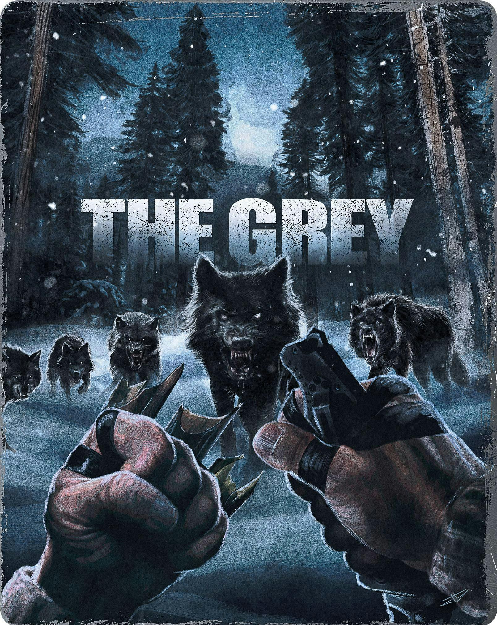 The Grey (Limited Edition 4K Steelbook + Blu-ray) - UHD
