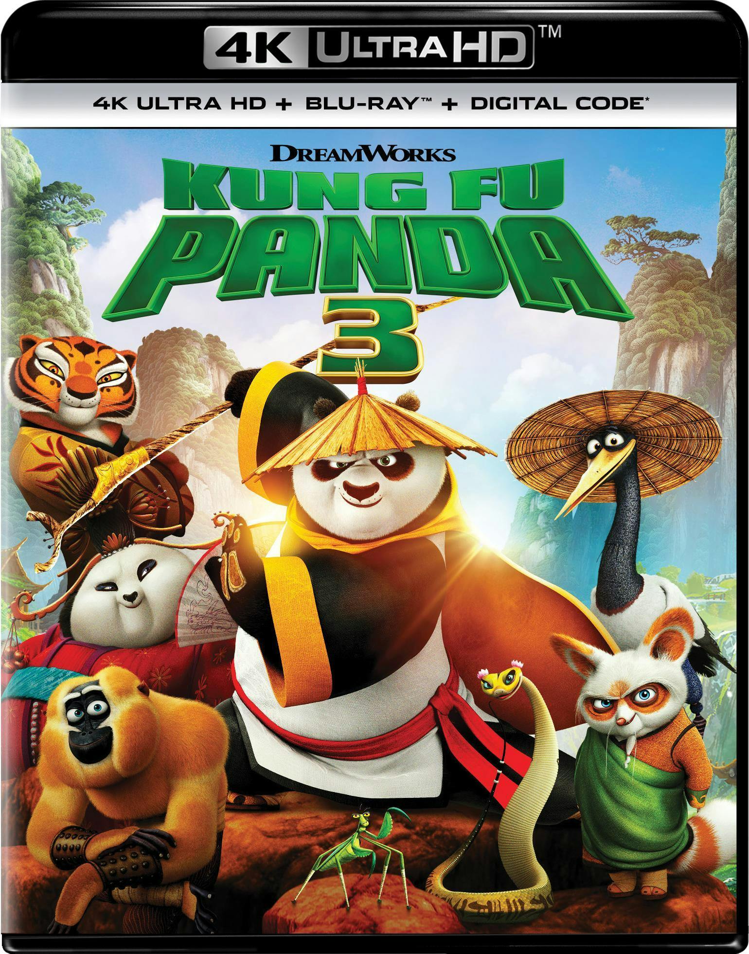 Kung Fu Panda 3 (10th Anniversary) (4K Ultra HD + Blu-ray + Digital) - UHD