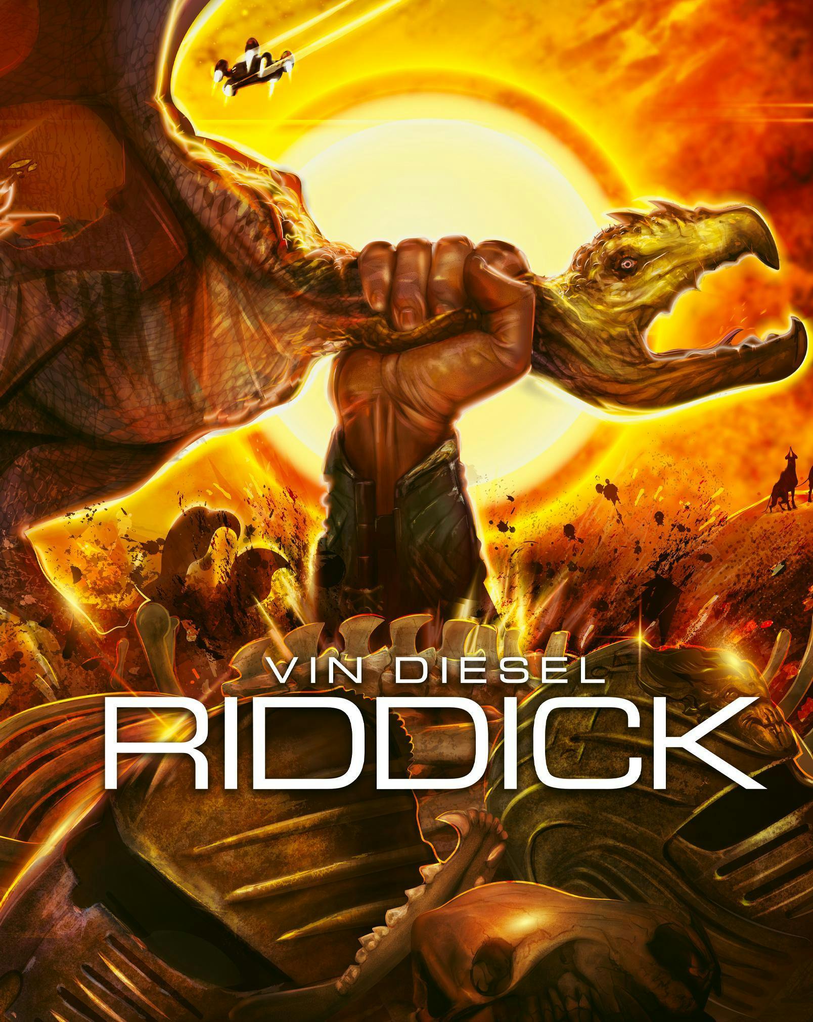 Riddick (Limited Edition 4K Steelbook + Blu-ray) - UHD