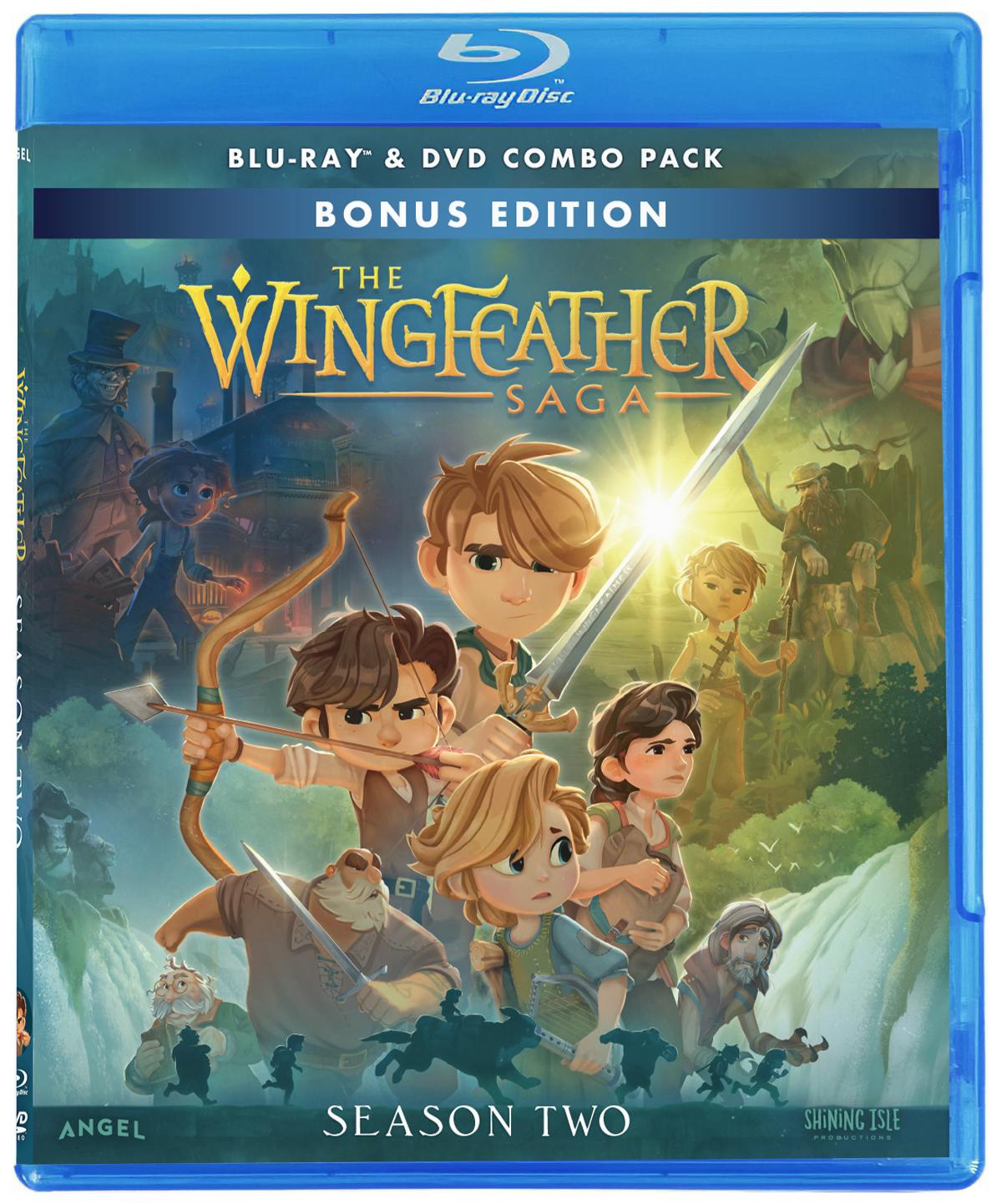 366804 Wing Feather Saga Season 2 Blu Ray & DVD Combo