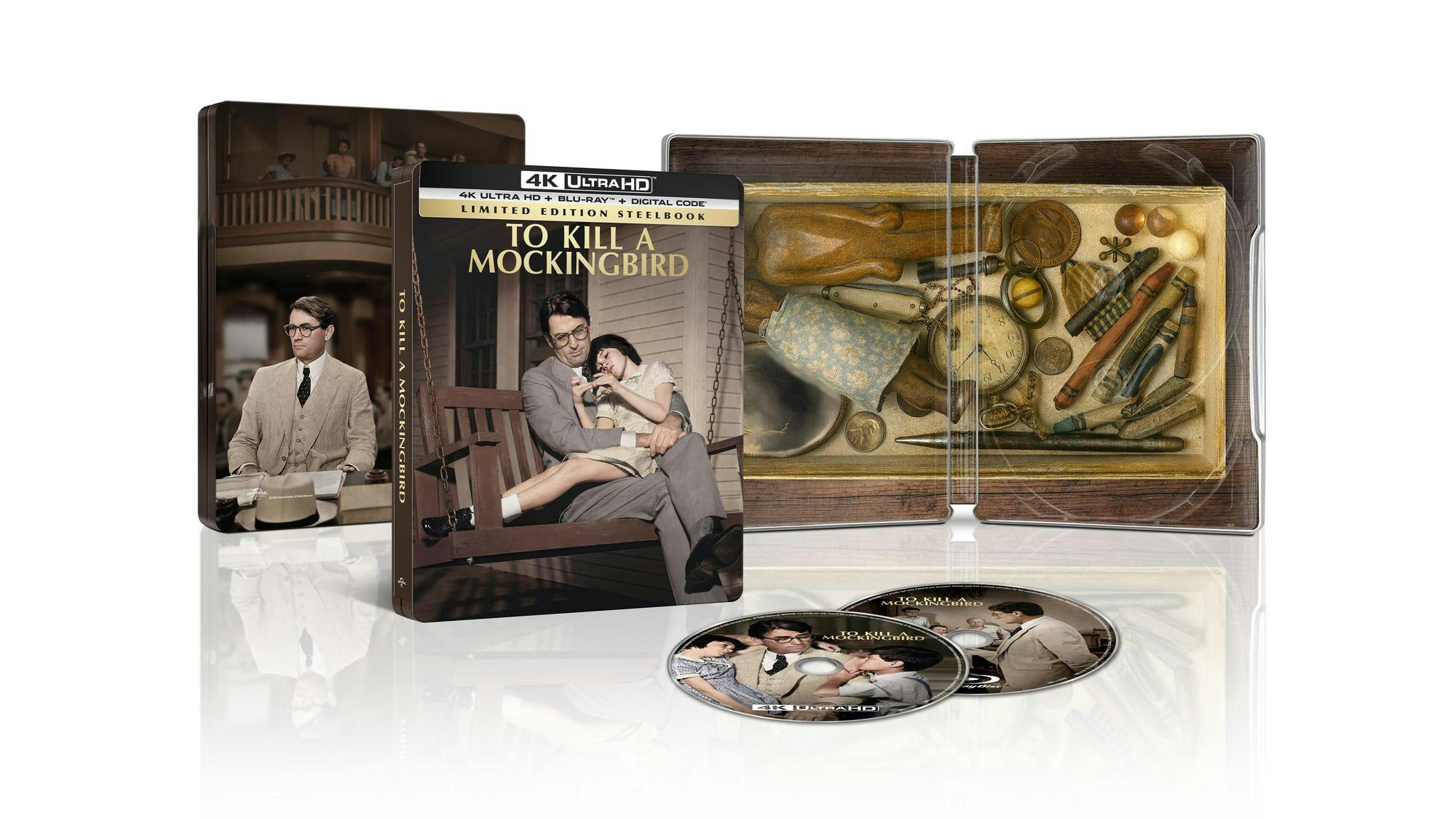To Kill a Mockingbird (Limited Edition 4K Ultra HD Steelbook + Blu-ray + Digital) - UHD