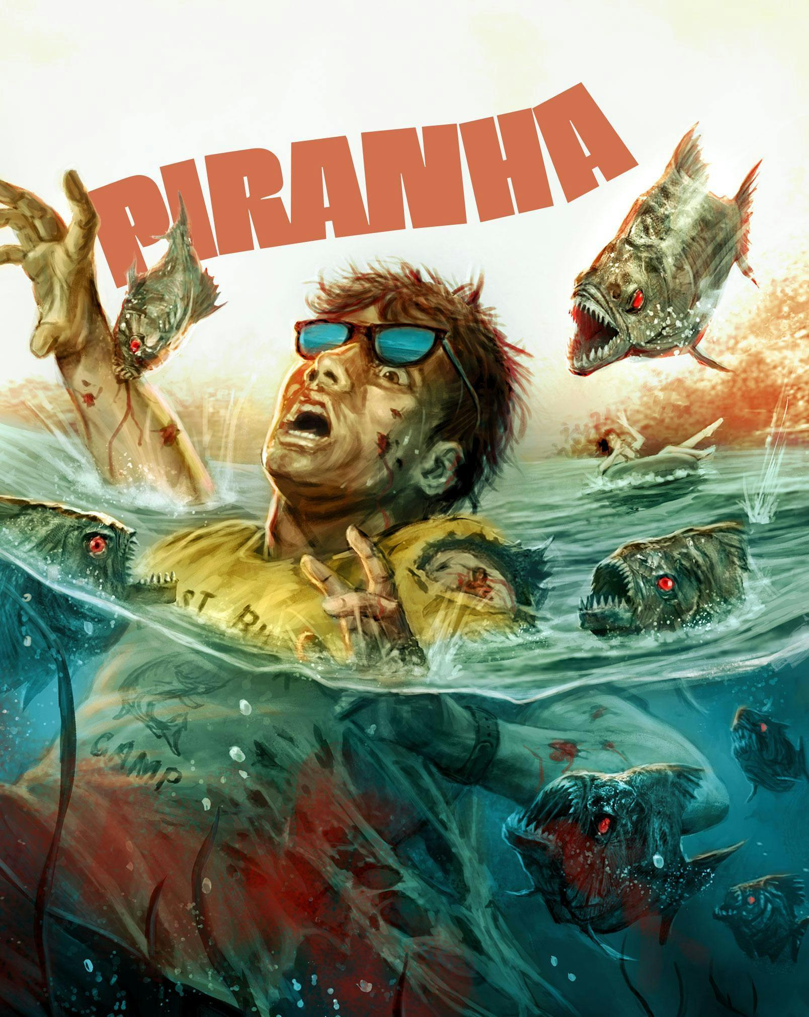 Piranha (1978) (Limited Edition 4K Steelbook + Blu-ray) - UHD
