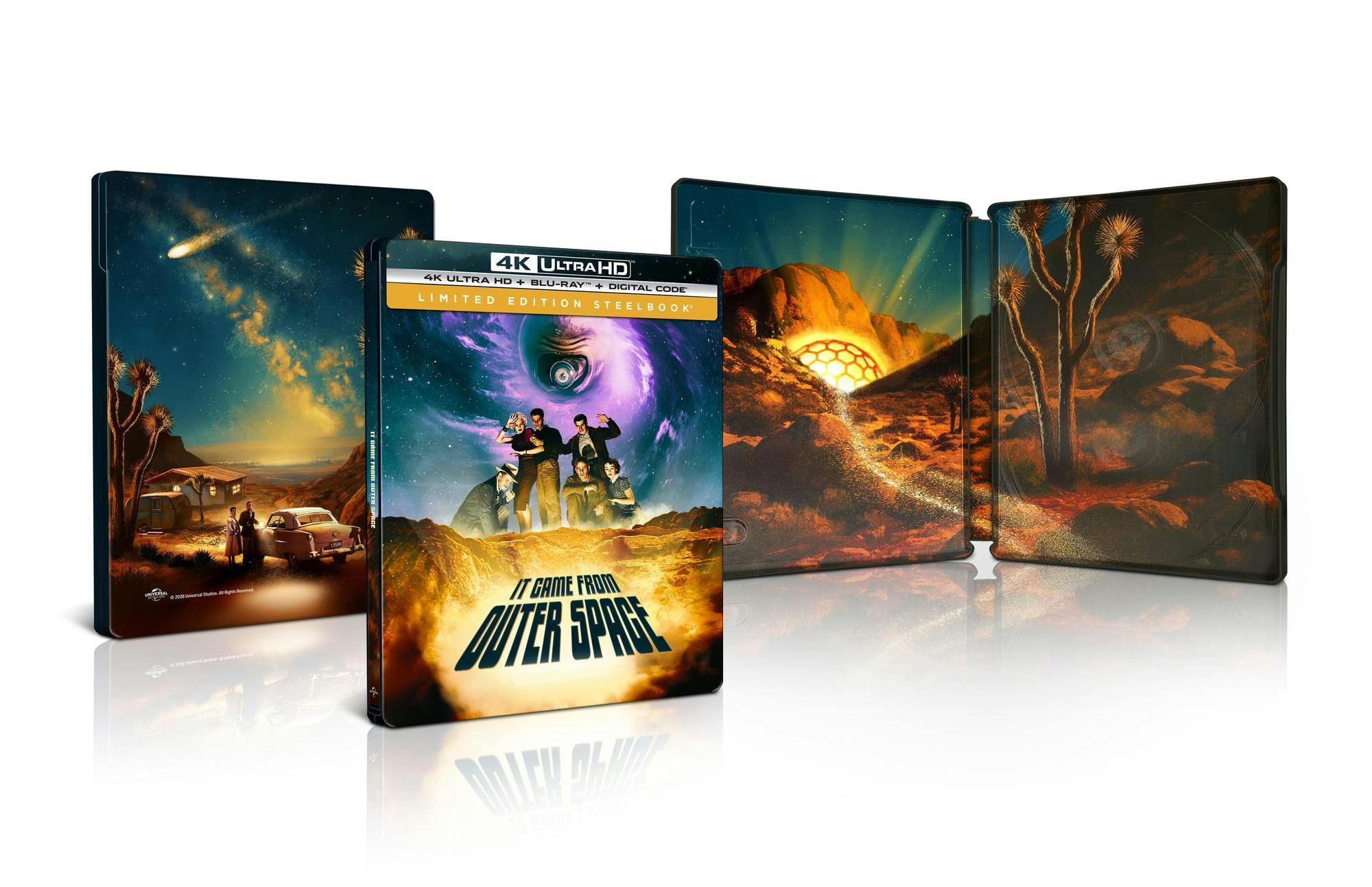 It Came From Outer Space (Limited Edition 4K Ultra HD Steelbook + Blu-ray + Digital) - UHD