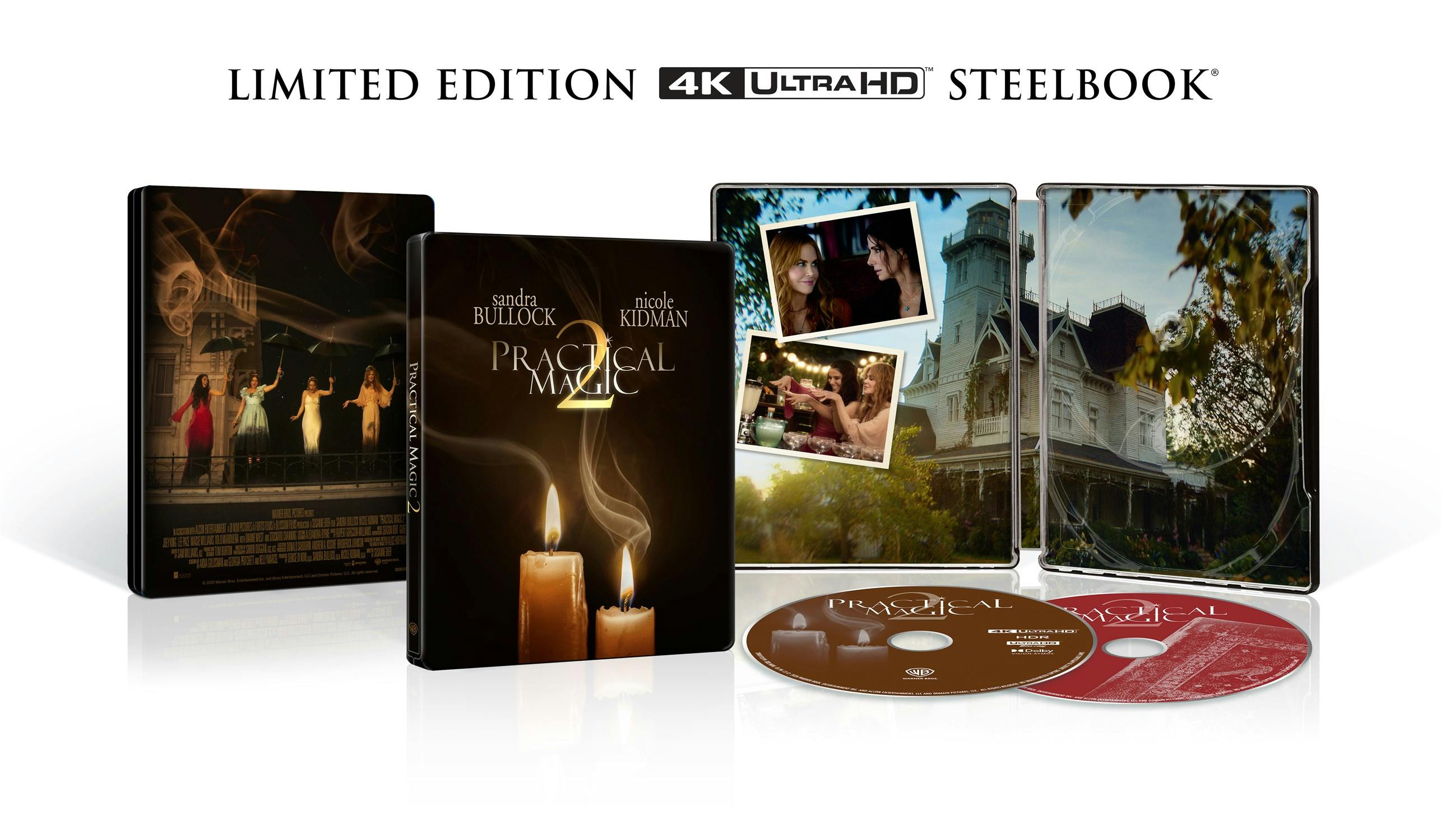 Practical Magic 2 (4K Ultra HD Steelbook + Blu-ray + Digital) - UHD