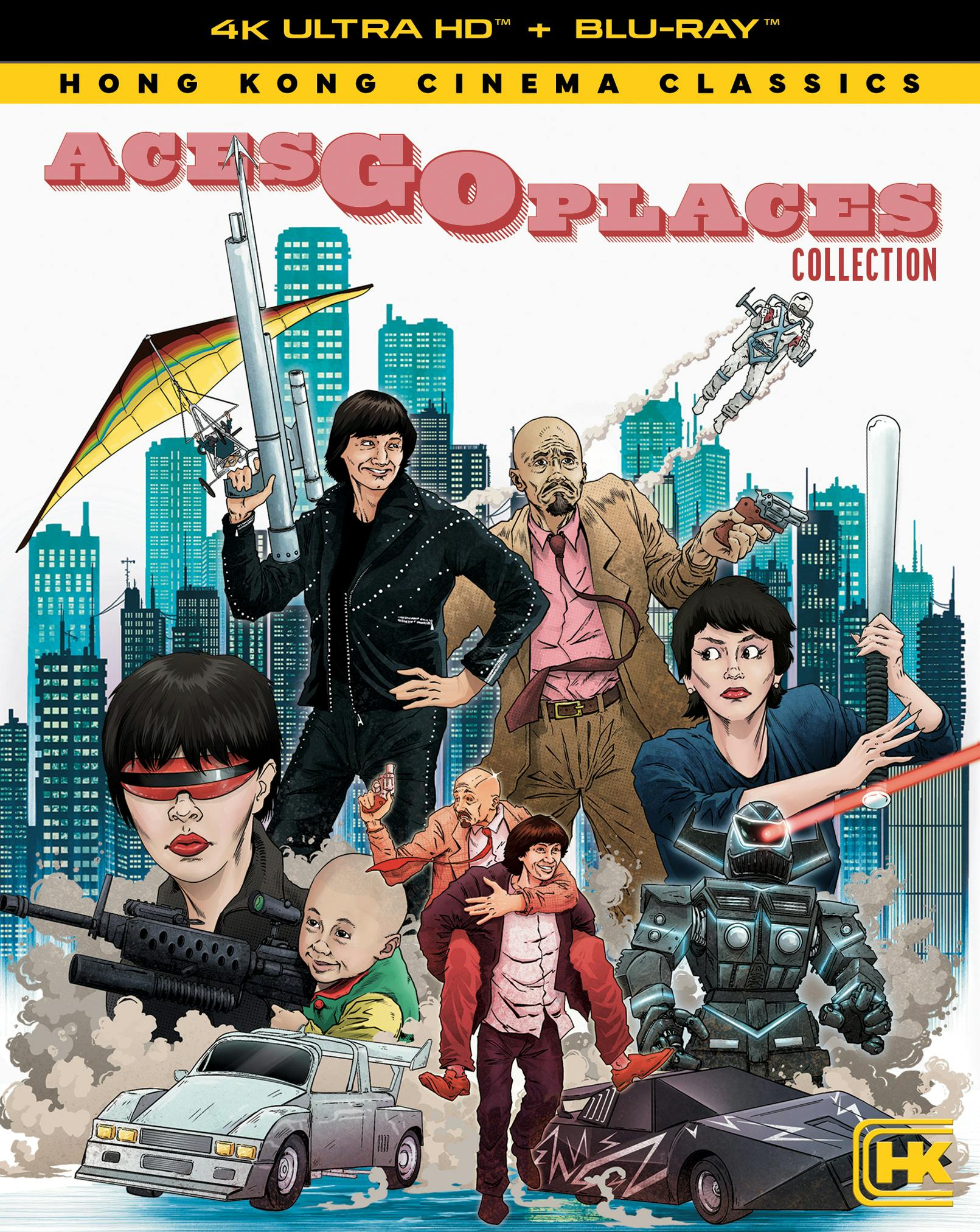Aces Go Places Collection (4K Ultra HD + Blu-ray) - UHD