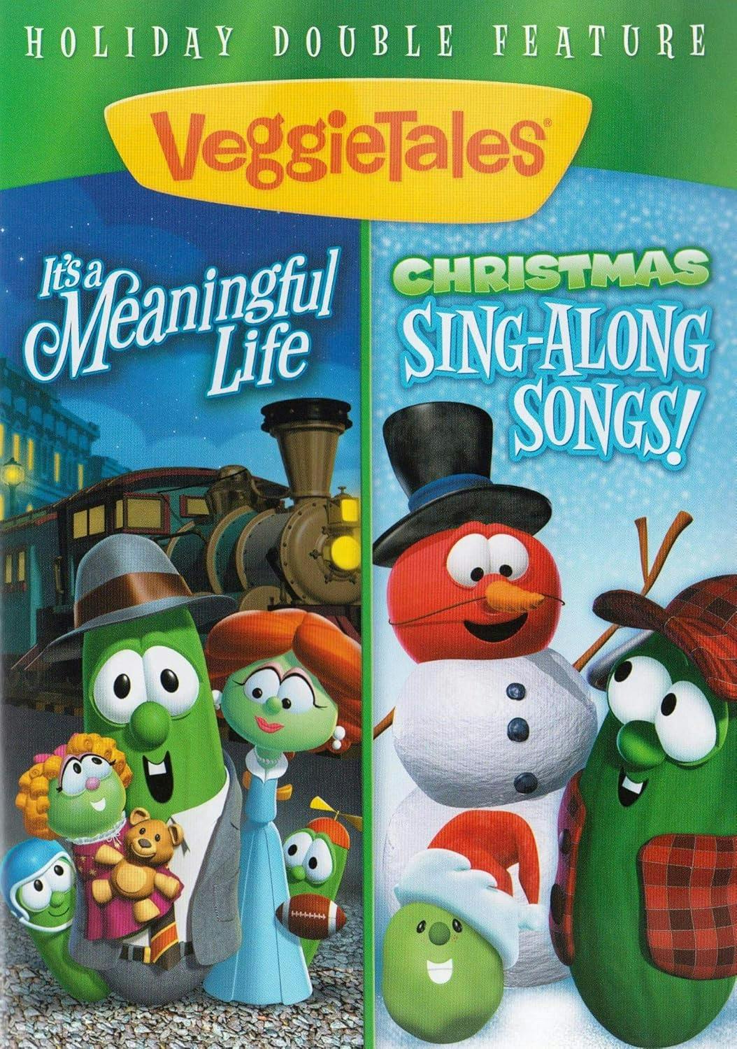 880892 Veggie Tales - Meaningful Life & Christmas Sing-Along Double Feature DVD